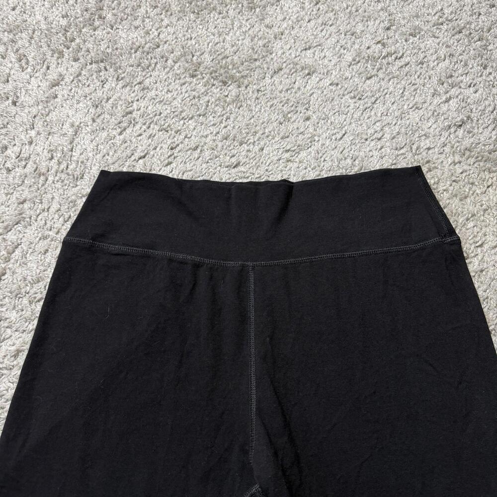 SAGE Collective Spandex Bike Shorts Hot Yoga Black Stretchy High Rise Womens XL - Picture 2 of 8
